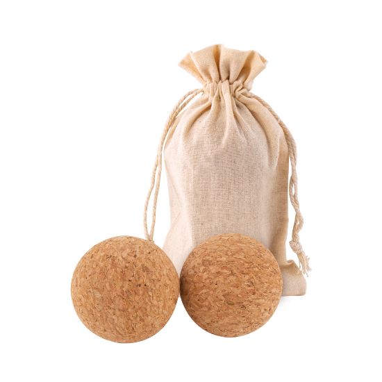 Bolas de masaje de corcho personalizadas